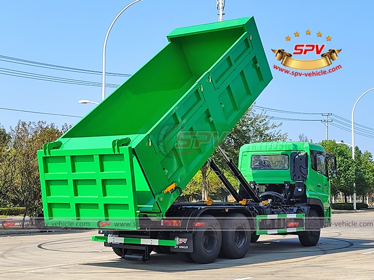 20 CBM Hook Loader Garbage Truck Dongfeng - Lift - RB